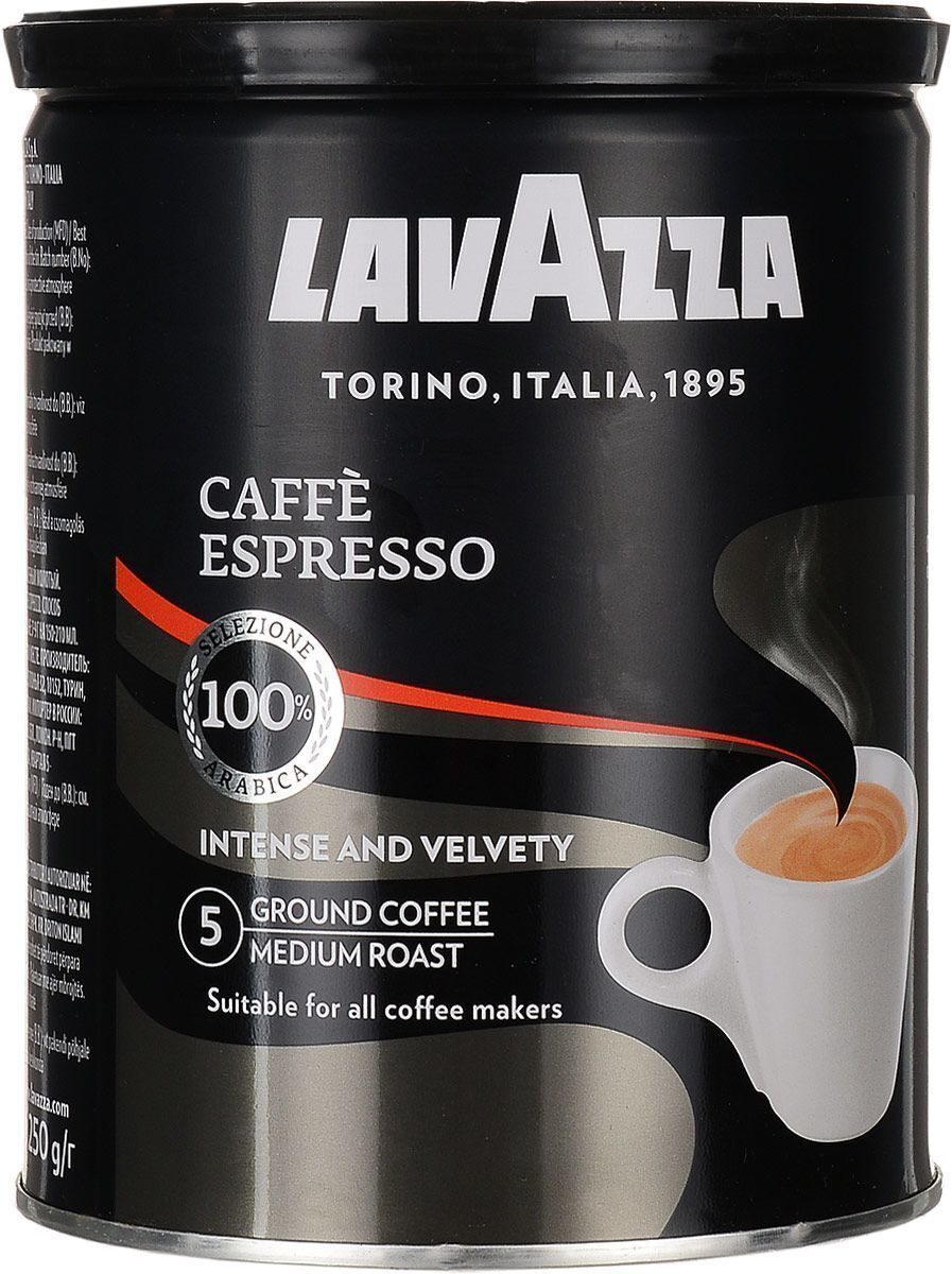 Кофе молотый lavazza 250 г. Кофе молотый Lavazza Espresso 250 гр. Кофе молотый Lavazza Espresso (эспрессо) ж/б 250г, 2шт. Lavazza Espresso (Лавацца эспрессо) кофе молотый, 250 г.. Кофе молотый/ Lavazza Caffe Espresso/ 250 гр./ (ж/б).
