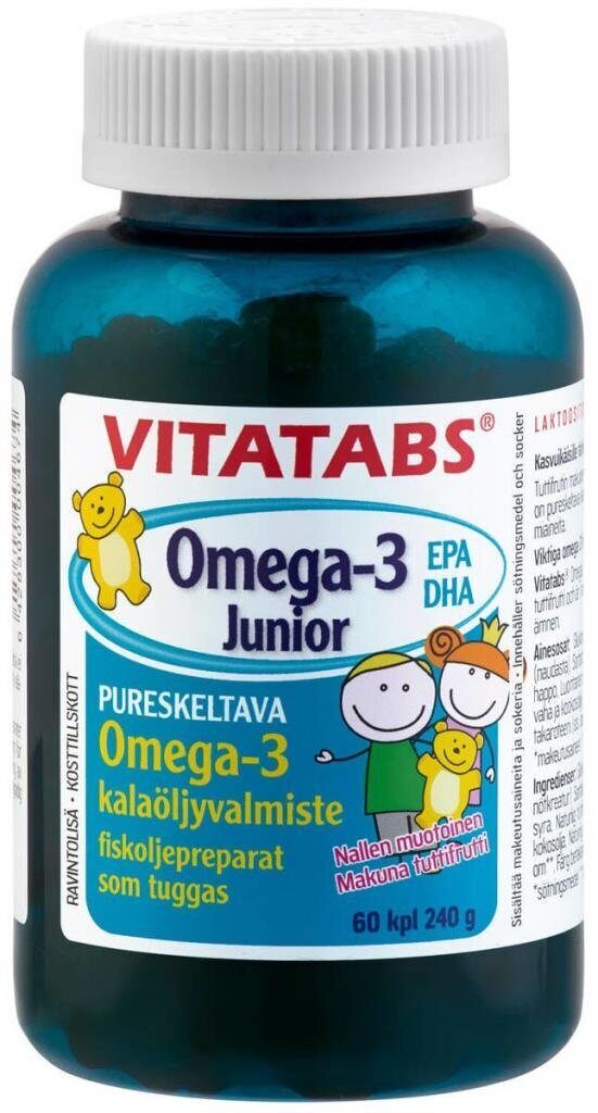 Омега 3 детский. Vitatabs Omega-3 Junior. Детские витамины рыбий жир Омега-3. Финские витамин д3 Vitatabs. Рыбий жир Омега 3 детский.