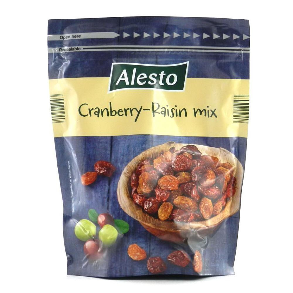 Клюква и изюм Alesto Cranberry & Raisin Mix 200 гр купить с доставкой в  Санкт-петербурге по цене 194.00 руб - интернет-магазин Граница