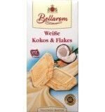 Белый шоколад, Bellarom White Coconut Corn Flakes, 200г.