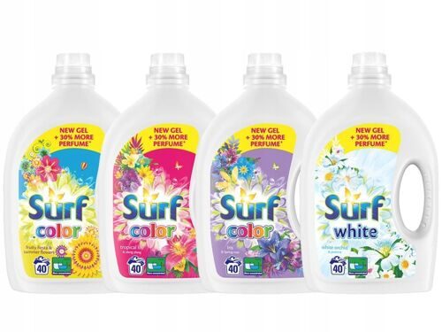 Гель для стирки цветного белья Лотос и Фрезия Surf 920 мл