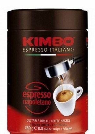 Кофе KIMBO Espresso Napoletano натуральный молотый 250гр ж/б