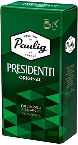 Молотый кофе Paulig Presidentti Original . 500 g