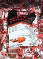 Конфеты Коровка с клубникой, Pokoj Krowka Strawberry Flavour, 1 кг.