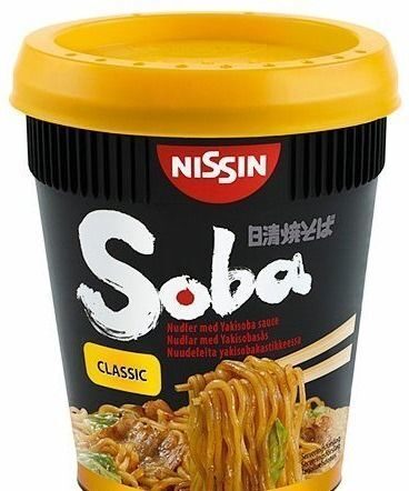 Лапша быстрого приготовления с соусом якисоба NISSIN г 90