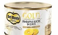 Консервированный ананаса колечками Del monte gold 227 г