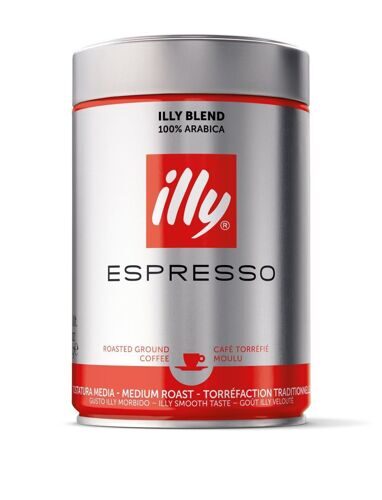 Кофе молотый illy Espresso 250 гр