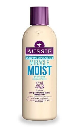 Бальзам-кондиционер Aussie Miracle Moist для сухих/поврежденных волос 250 мл